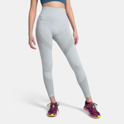 Mallas sin costuras para mujer KILPI SEAMIO-W - Gris claro