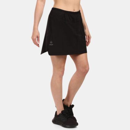 Falda deportiva con pantalón interior para mujer KILPI NINA-W - Negro