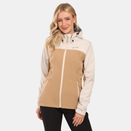 Chaqueta softshell para mujer KILPI RAVIA-W - Beige