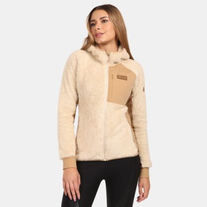Sudadera polar para mujer KILPI NORKA-W - Beige