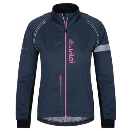 Chaqueta softshell de ciclismo / esquí mangas desmontables mujer KILPI ZAIN-W - Azul oscuro