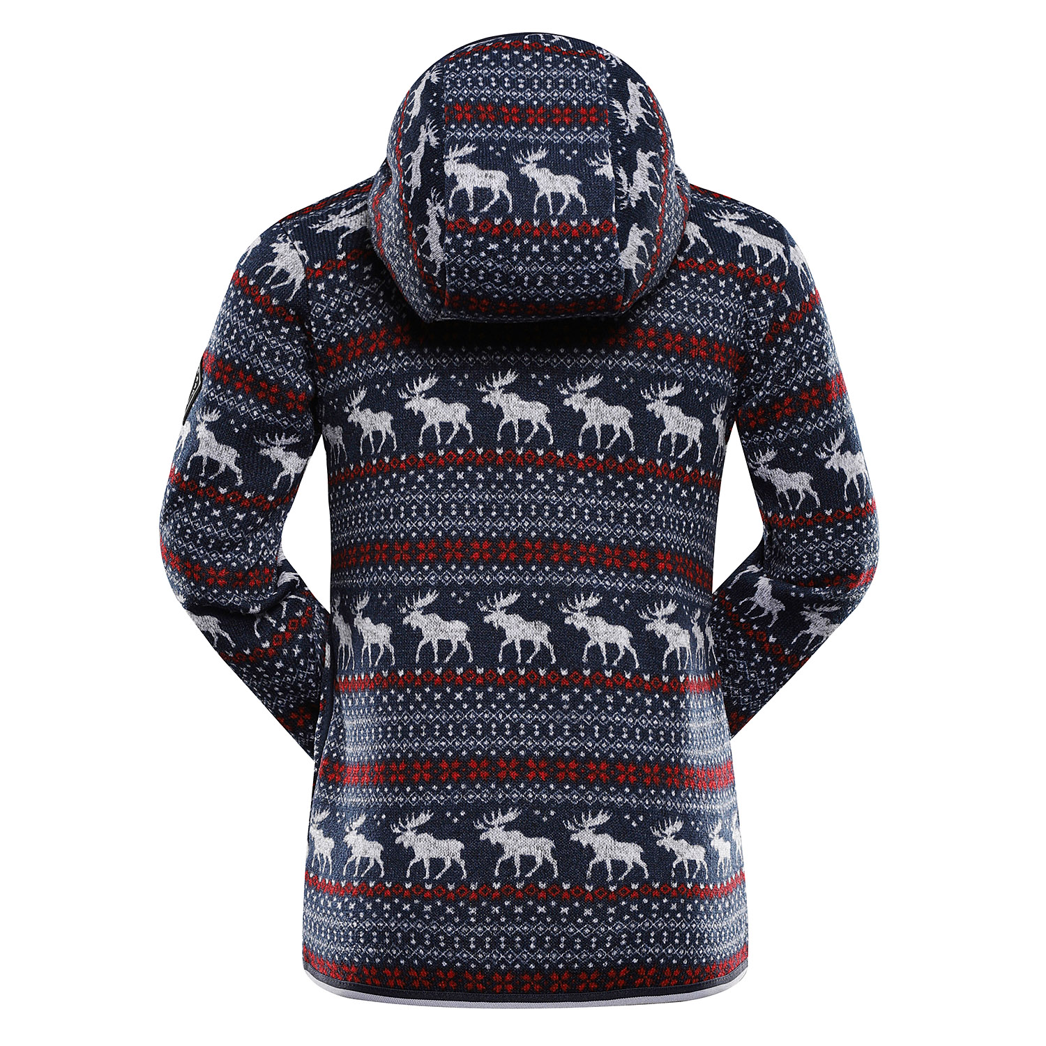 Sudadera polar con capucha NORESO infantil ALPINE PRO Azul marino