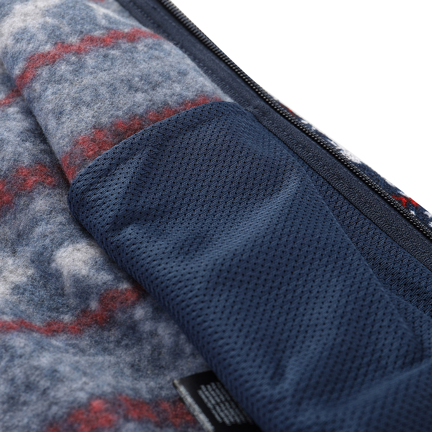 Sudadera polar con capucha NORESO infantil ALPINE PRO Azul marino