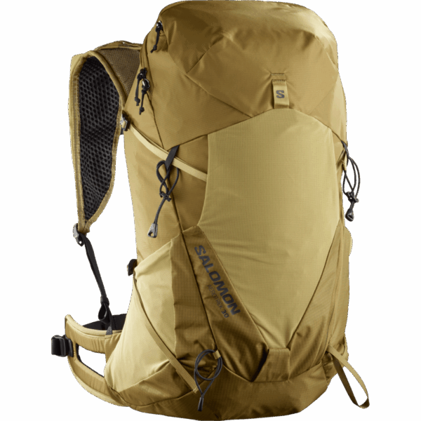 Mochila SALOMON AEROTREK 30 BRILLIANT OLIVE Willow BLACK talla M-L